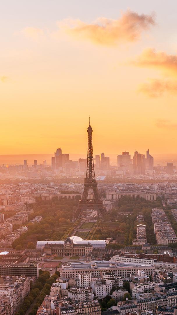 Bing HD Wallpaper Sept 20 2026 Eiffel Tower At Sunset Paris France 